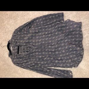 Free people long v neck shirt